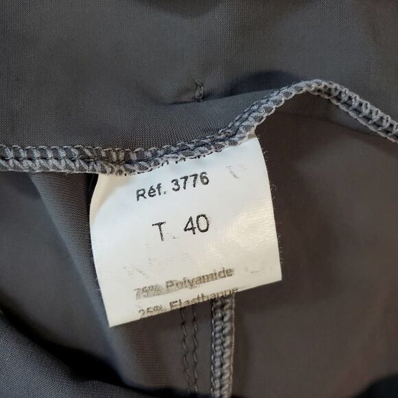 LIOR PARIS women's IT 40/ US 10 taupe scrunched ankle leggings - Picture 4 of 6